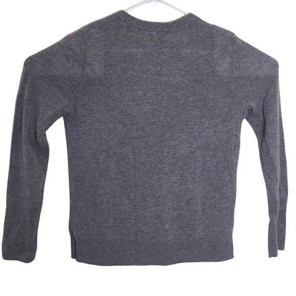 HALOGEN Crewneck Cashmere Sweater Grey Heather Small NWT - Picture 8 of 8